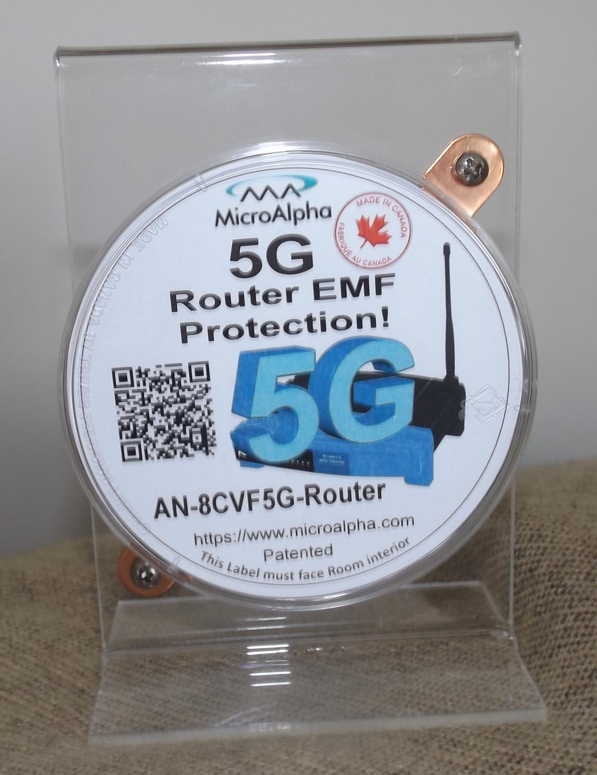 Router EMF Protection MicroAlpha Device